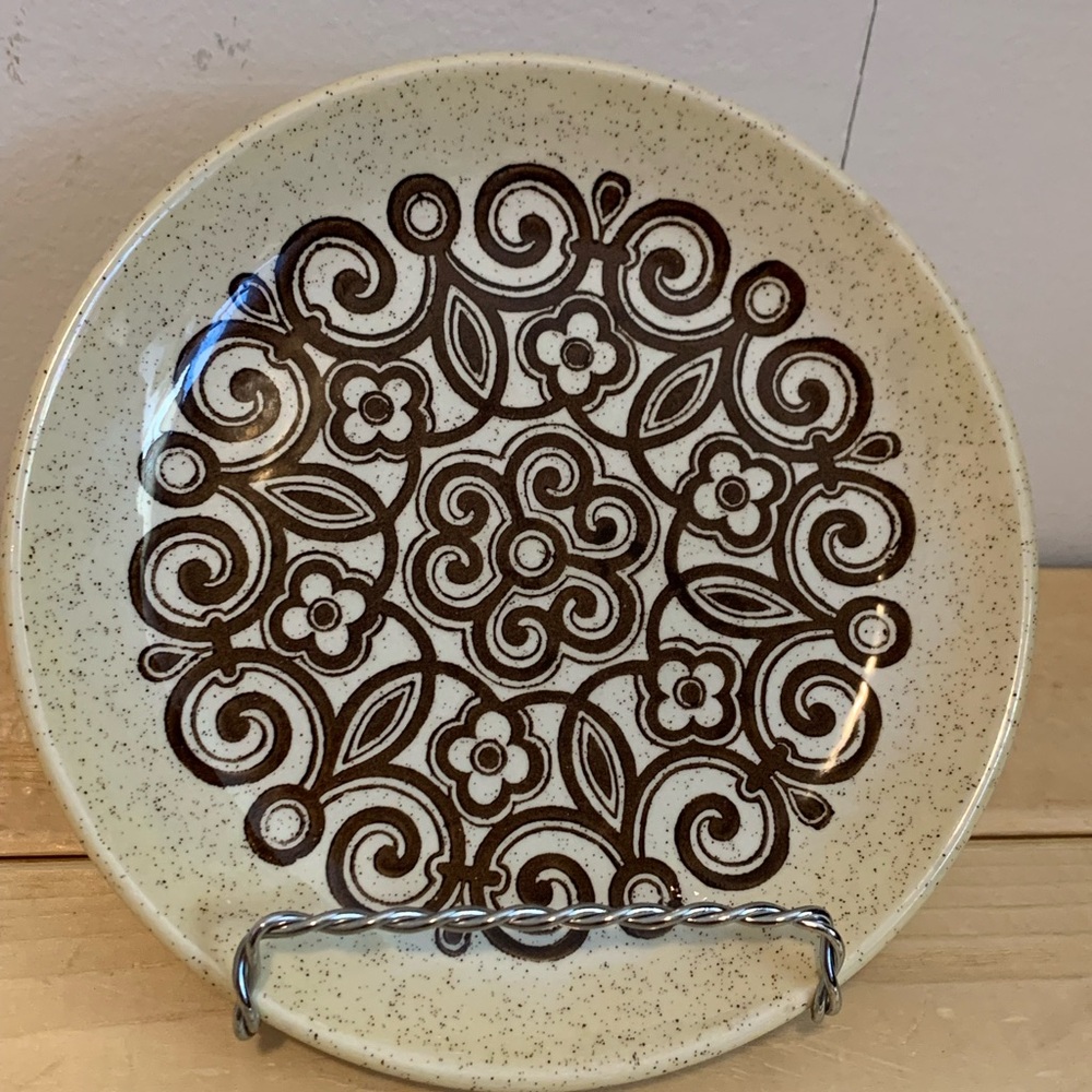 Set of 3 Vintage 1970's Biltons Ironstone Side/Tea Plates-Celtic Rose